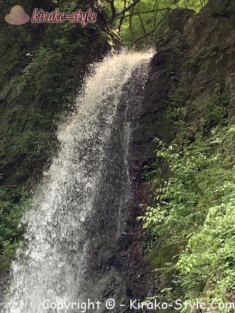 養老の滝（岐阜県養老町）ほとばしる水しぶき