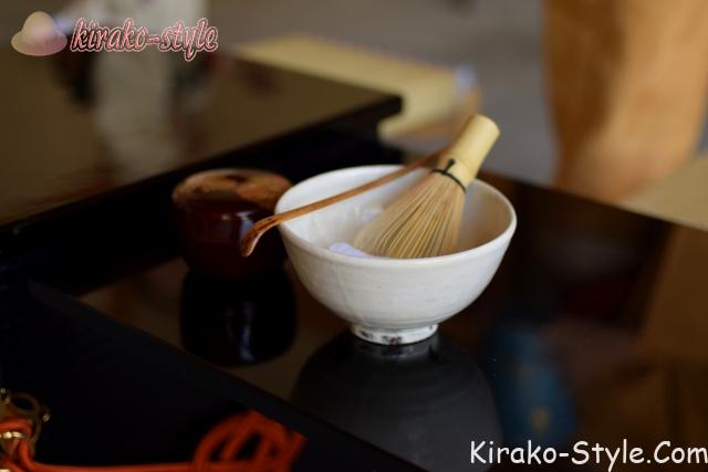 野点　お抹茶　お菓子