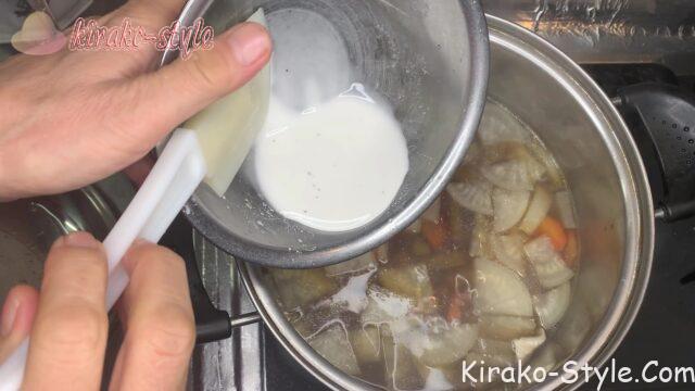 のっぺ汁　のっぺい汁　郷土料理　くず粉　体を温める　作り方