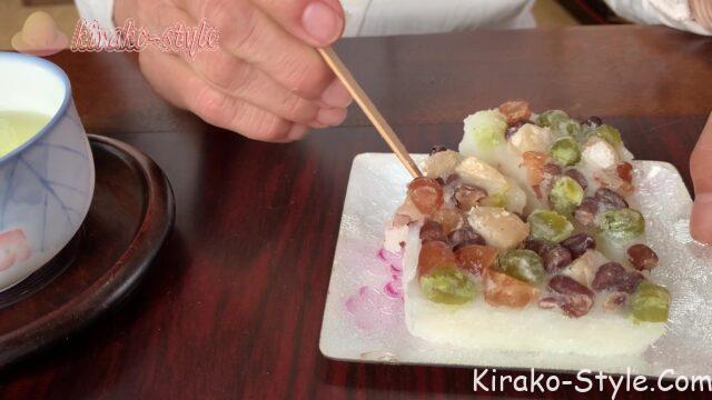 水無月　和菓子　手作り　レンジ