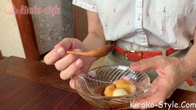 冷やしみたらし団子