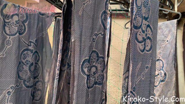 シルクマルチカバー　着物リメイク　正絹