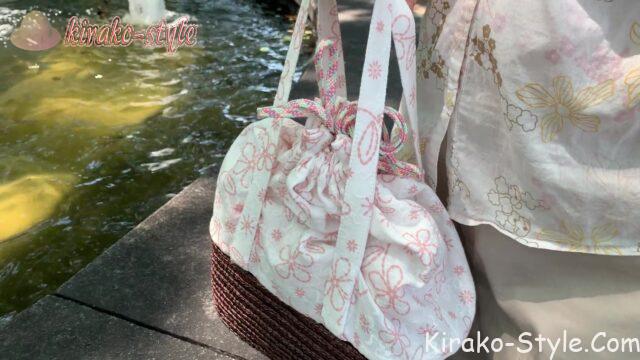 かご巾着 作る