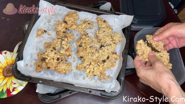 オートミールクッキー