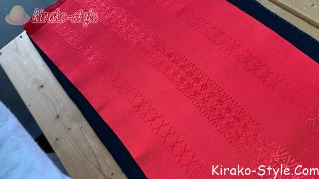 博多織 半幅帯 バッグの中の整理グッズ 収納ポケット