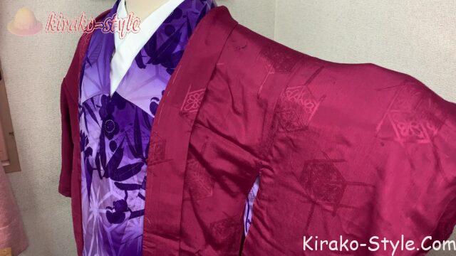 シルクストール 着物リメイク