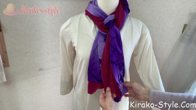 シルクストール 着物リメイク